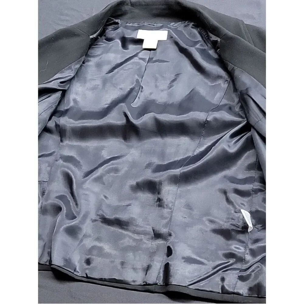 🛍️ Michael Kors Black Cropped Blazer with Belt - Picture 15 of 15